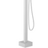zara freestanding chrome bath shower mixer tap with shower kit, Alessio, Chrome Bath Taps, Free Standing Bath Taps, Taps, 5