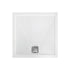 25mm anti slip ultra slim 800mm square tray waste, Alessio, white, Anti-Slip Trays, Shower Trays, Square Trays, 1