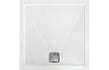 25mm anti slip ultra slim 800mm square tray waste, Alessio, white, Anti-Slip Trays, Shower Trays, Square Trays, 2