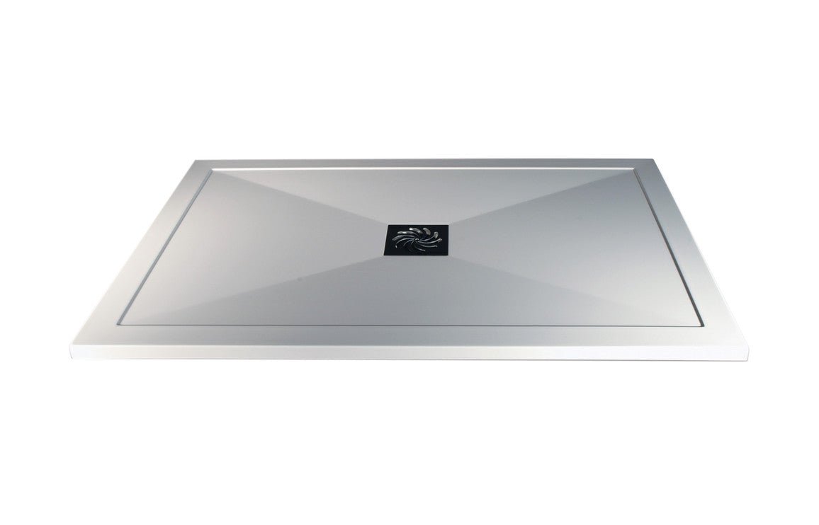 25mm Ultra-Slim 1400mm x 900mm Rectangular Tray & Waste - bathandtile