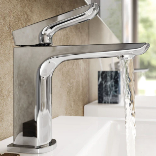 Antonio Chrome Cloakroom Basin Mixer Tap with  Waste