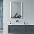aksel 600x800mm rectangle front lit led mirror, Alessio, Illuminated Bathroom Mirror, Mirrors, 1