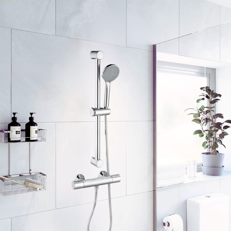 Gia Cool-Touch Thermostatic Bar Mixer Shower