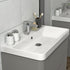 calvino 500mm 2 door floor standing basin unit matt grey, Alessio, Sink Vanity Unit, Basin Unit, 4