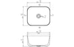 Cube Deep 420mm Washbowl