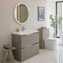 dante 815mm 2 drawer floor standing basin unit inc basin latte, Alessio, Sink Vanity Unit, Basin Unit, 1