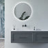 venice 500mm round back lit led mirror, Alessio, Illuminated Bathroom Mirror, Mirrors, Round Mirrors, 1