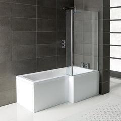 L-Shape Single End Bath Only 1700x700-850x410mm (RH)