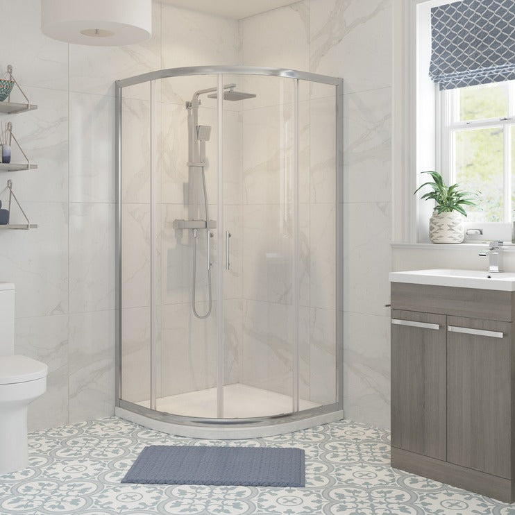 Aria 800mm 2 Door Quadrant Shower Enclosure