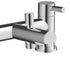 lanzo chrome bath filler tap with shower mixer kit, Alessio, Chrome Bath Shower Mixer Taps, Bath Taps, Taps, 4