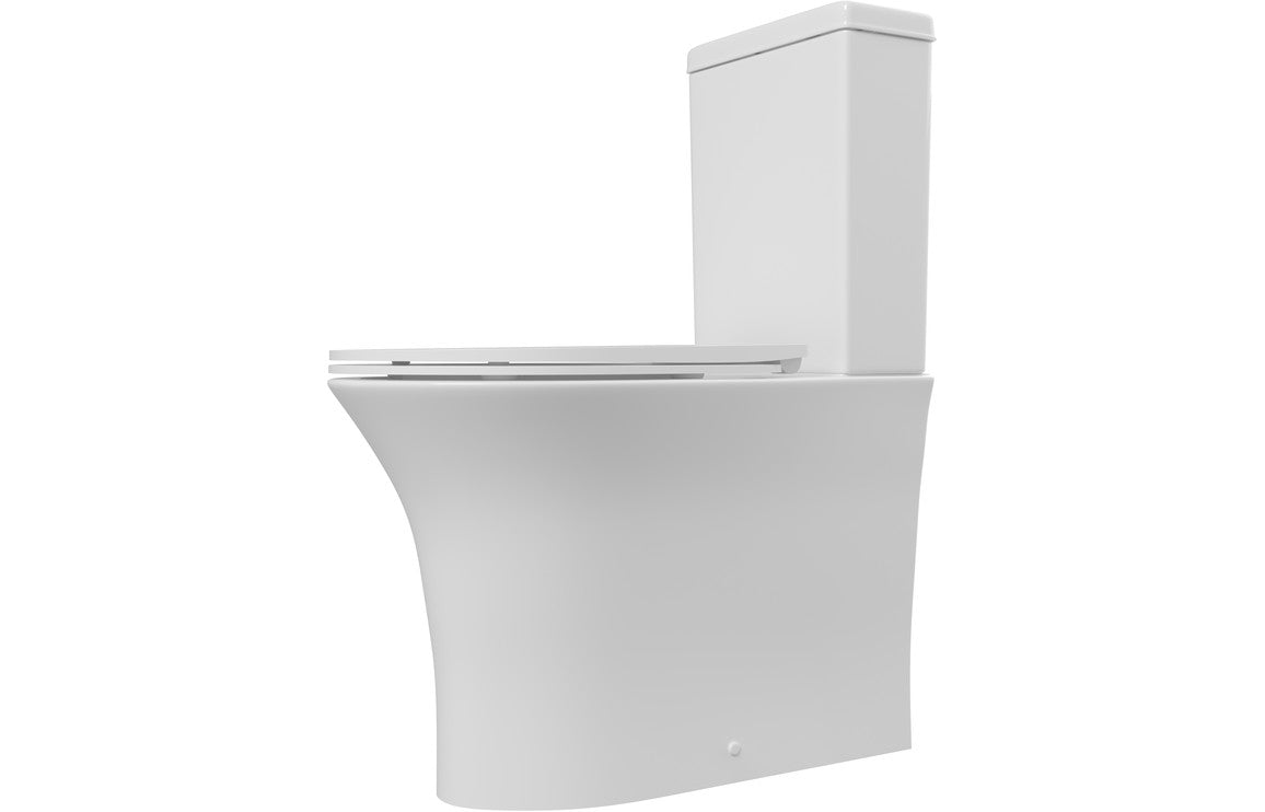 Anna Rimless Fully Shrouded WC & Soft Close Seat