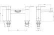 carlo chrome bath filler mixer tap, Alessio, Chrome Bath Taps, Taps, 6