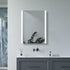 aksel 500x700mm rectangle front lit led mirror, Alessio, Illuminated Bathroom Mirror, Mirrors, 1