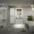 bianca 810mm 2 drawer wall unit basin white gloss, Alessio, Wall Hung Vanity Unit, 6