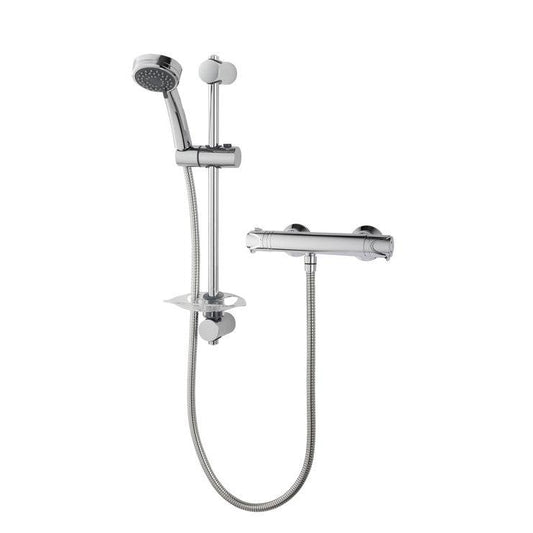 Triton Dene Cool-Touch Thermostatic Bar Mixer Shower - Chrome