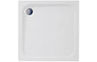 45mm deluxe 800x800mm square tray waste, Alessio, white, Shower Trays, Square Trays, 2