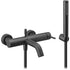 vema maira wall mounted bath shower mixer tap matt black, Vema, Black Bath Shower Mixer Taps, Bath Taps, Taps, 5