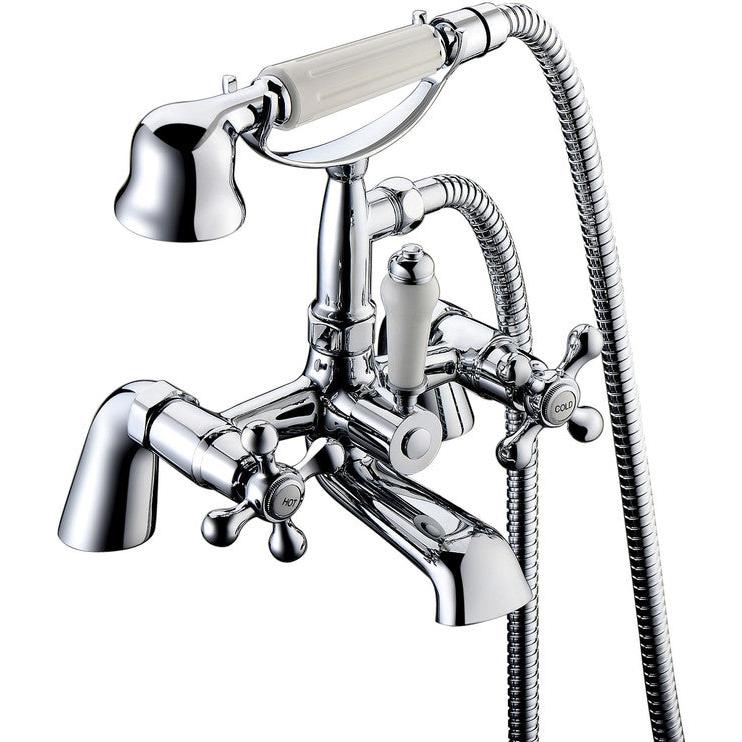 Piero Bath Shower Mixer Tap Chrome