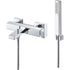 vema lys wall mounted bath shower mixer tap, Vema, Chrome Bath Shower Mixer Taps, Bath Taps, Taps, Wall Mounted Bath Taps, 4