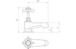 aria bath taps chrome, Alessio, Chrome Bath Taps, Taps, 5