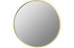 arto 600mm round mirror brushed brass, Alessio, Mirrors, Round Mirrors, Standard Bathroom Mirrors, 2