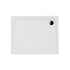 45mm deluxe 1100x800mm rectangular tray waste, Alessio, white, Rectangular Trays, Shower Trays, 1