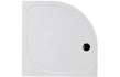 45mm deluxe 800x800mm quadrant tray waste, Alessio, white, Quadrant Trays, Shower Trays, 2