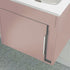 aida 500mm floor standing vanity unit matt antique rose chrome handle, Alessio, Sink Vanity Unit, Basin Unit, 2