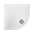 25mm anti slip ultra slim 1200mmx800mm offset quadrant tray waste rh, Alessio, white, Anti-Slip Trays, Offset Quadrant Trays, Shower Trays, 1