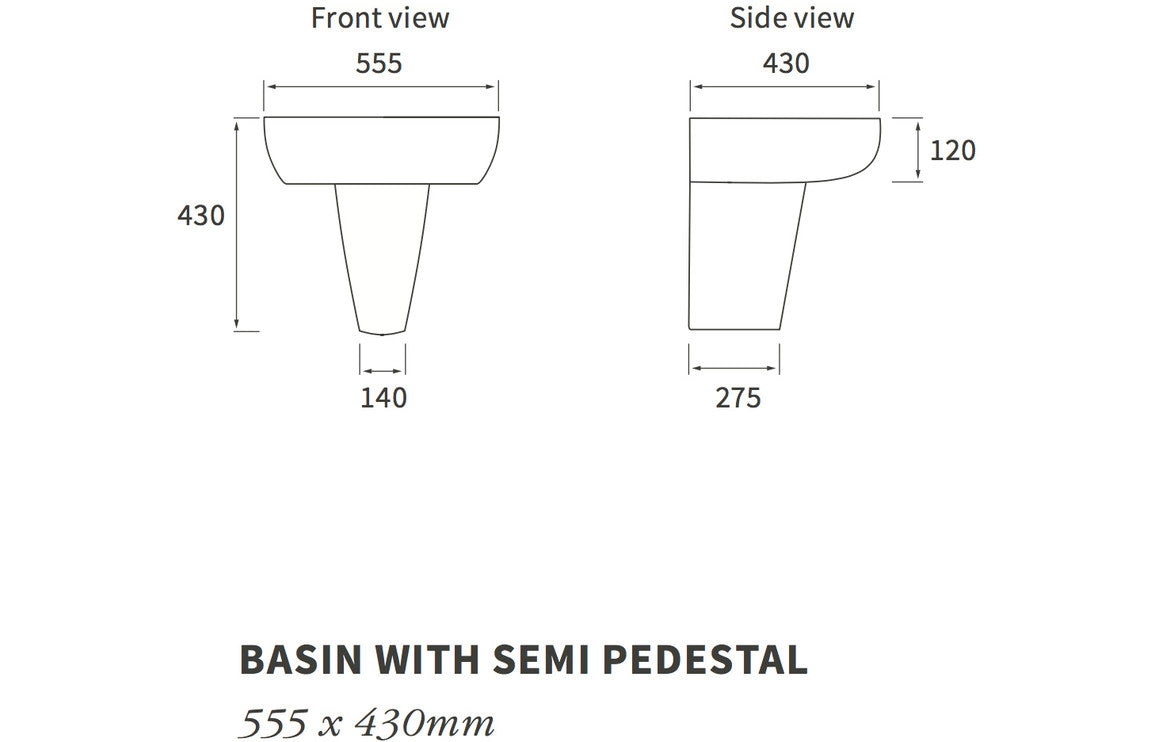 Esta Wall Hung Basin And Wall Hung Toilet Set