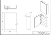 blue tooth cabinet single door, Scudo, Illuminated Bathroom Mirror, Mirror Bathroom Cabinets, Mirrors, 2
