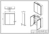 blue tooth cabinet double door, Scudo, Illuminated Bathroom Mirror, Mirror Bathroom Cabinets, Mirrors, 2