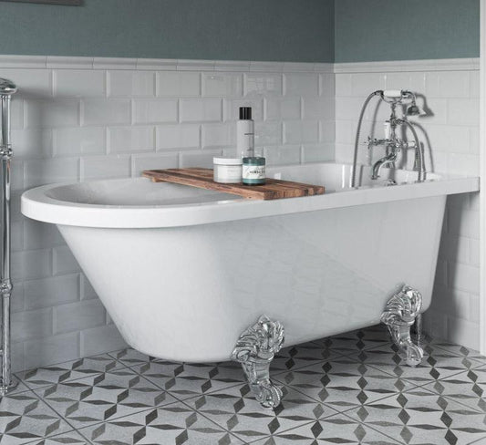 alfredo freestanding corner bath 1700x750x650mm, Baths, Free Standing Baths, Alessio, 1