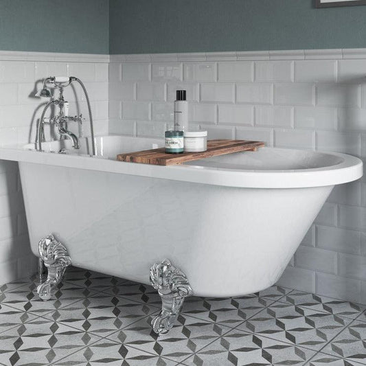 alfredo freestanding corner bath 1500x750x650mm, Baths, Free Standing Baths, Alessio, 1