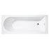 Aida Complete Bathroom Suite 1700mm Bath - Matt Black Accessories