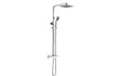 Benito Complete Shower Bath Suite 1060mm Unit - Right Hand Bath