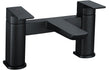 Aida Complete Bathroom Suite 1700mm Bath - Matt Black Accessories