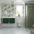 aida 500mm wall hung vanity unit matt conifer green brushed brass handle, Alessio, Wall Hung Vanity Unit, 2