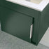 aida 500mm wall hung vanity unit matt conifer green chrome handle, Alessio, Wall Hung Vanity Unit, 2