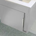 aida 500mm wall hung vanity unit light grey matt chrome handle, Alessio, Wall Hung Vanity Unit, 2