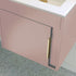 aida 500mm wall hung vanity unit matt rose brushed brass handle, Alessio, Wall Hung Vanity Unit, 2