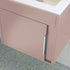aida 500mm wall hung vanity unit matt rose chrome handle, Alessio, Wall Hung Vanity Unit, 2