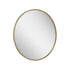 macie 600 led round mirror brushed brass, Scudo, Illuminated Bathroom Mirror, Mirror Bathroom Cabinets, Mirrors, 3