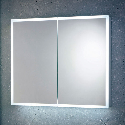 mia led mir cabinet w demister pad shaver socket 800x700mm, Scudo, Illuminated Bathroom Mirror, Mirror Bathroom Cabinets, Mirrors, 1