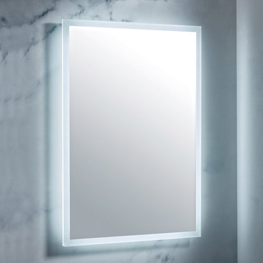 Mosca Led Mirror With Demister Pad And Shaver Socket 500X700mm