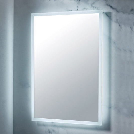 Mosca Led Mirror With Demister Pad And Shaver Socket 600X800mm