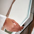 mosca led mirror with demister pad and shaver socket 600x800mm, Scudo, Illuminated Bathroom Mirror, Mirrors, 3