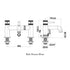 core bath shower mixer tap chrome, Scudo, Chrome Bath Shower Mixer Taps, Bath Taps, Taps, 5