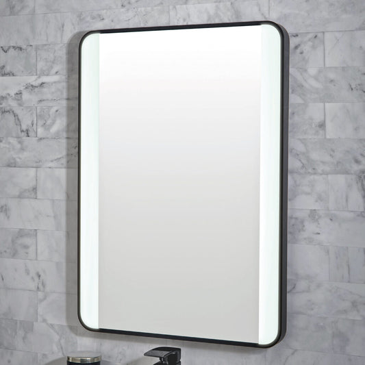 mono soft square mirror w demister and colour change 500x700mm, Scudo, Illuminated Bathroom Mirror, Mirrors, 1