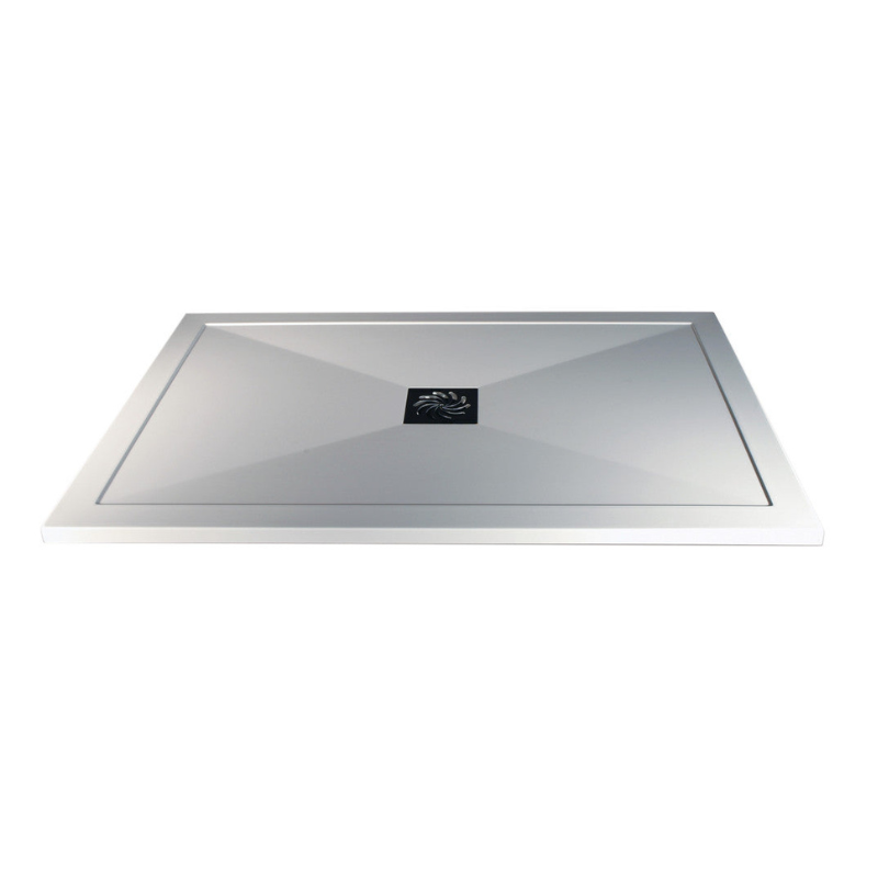 25mm Ultra-Slim 1000mm x 900mm Rectangular Tray & Waste